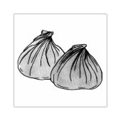 シュマイ中国の広東料理ディム餃子 ラバースタンプ (インプリント)