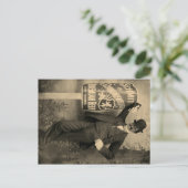 シュミット&シュワネンフルエルブルワリーヴィンテージ ポストカード (スタンド正面)