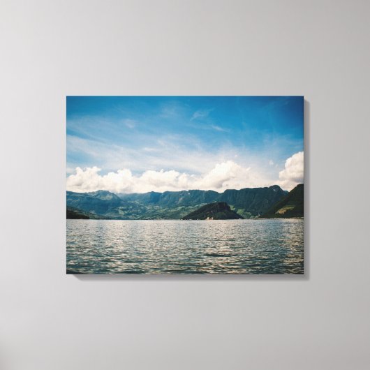 シュミデロキャニオンパノラマ キャンバスプリント (正面)