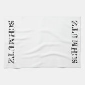 シュムッツ・ユダヤのユーモア キッチンタオル (横)