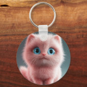 シュム - ピンクの子猫 キーホルダー (裏面)