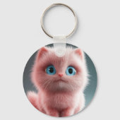 シュム - ピンクの子猫 キーホルダー (裏面)