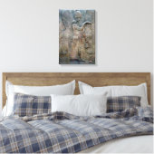 シュメール錠キャンバスDMTスピリチュアルグラフィティ キャンバスプリント (インサイチュ (寝室))