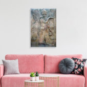 シュメール錠キャンバスDMTスピリチュアルグラフィティ キャンバスプリント (インサイチュ (リビング))