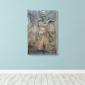 シュメール錠キャンバスDMTスピリチュアルグラフィティ キャンバスプリント (インサイチュ (ウッドフロア))