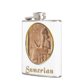 シュメール フラスク (左)