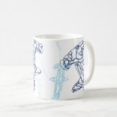 シュモクザメのマグ コーヒーマグカップ (正面右)