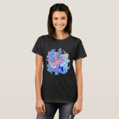 シュモクザメ氏の解剖図 Tシャツ (正面フル)