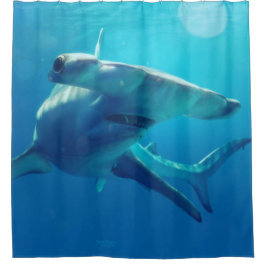シュモクザメ シャワーカーテン