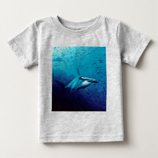 シュモクザメ ベビーTシャツ (正面)