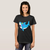 シュモクザメ Tシャツ (正面フル)