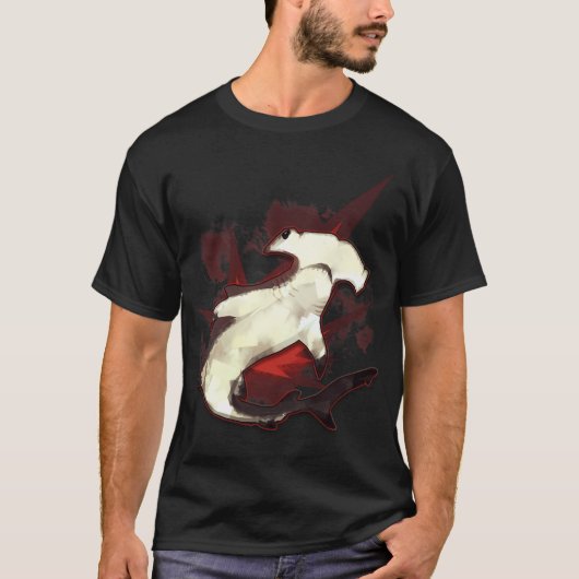シュモクザメ Tシャツ (正面)