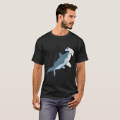 シュモクザメ Tシャツ (正面フル)