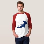シュモクザメ Tシャツ (正面フル)