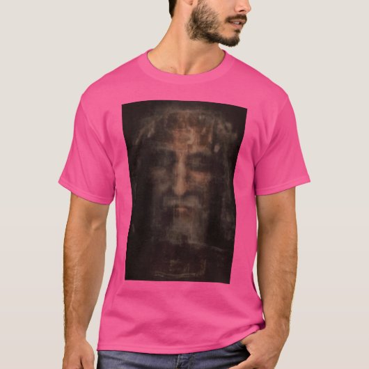 シュラウドの顔 Tシャツ (正面)