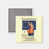 シュラディッツ・ファールダーヴィンテージ自転車ポスター マグネット (正面/裏面)