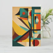 「シュラリストバウハウス招待状」 招待状 (スタンド正面)