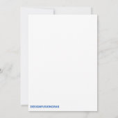 「シュラリストバウハウス招待状」 招待状 (裏面)