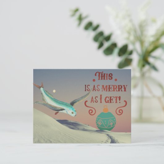 シュラレアレのスプラッシュといくつかの休日の応援を送信 ポストカード (スタンド正面)