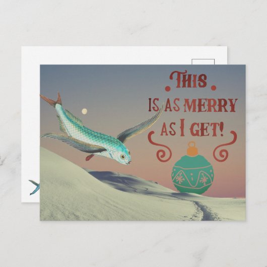 シュラレアレのスプラッシュといくつかの休日の応援を送信 ポストカード (正面/裏面)