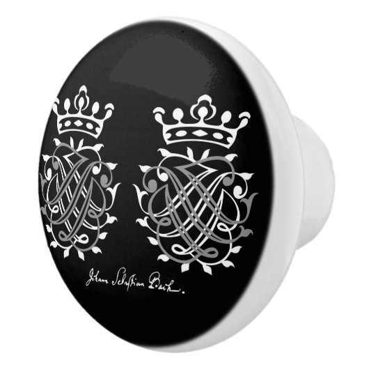シュランカグリフミットヨハン・セバスチャン・バッハ・シーゲル セラミックノブ (右)