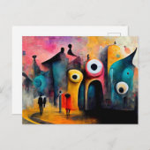 シュラ感動的レア絵画リスト ポストカード (正面/裏面)