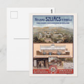 シュリアツスパスロバキアVintage Poster 1910 ポストカード (正面/裏面)