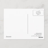 シュリケとアザミ（北斎著） ポストカード (裏面)