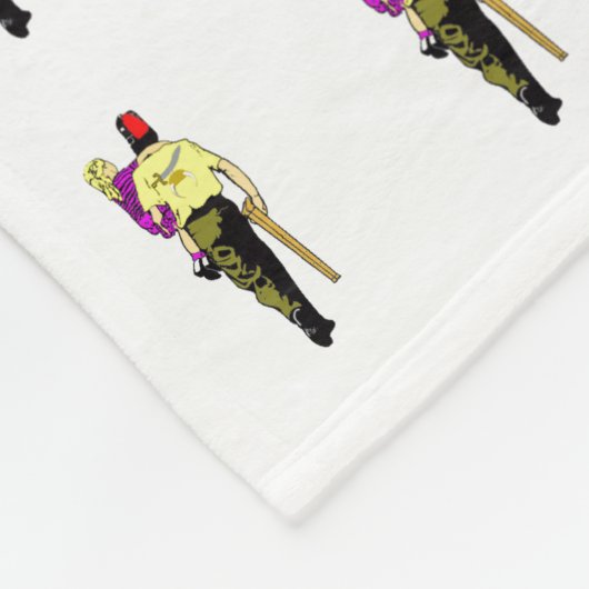 シュリナー フリースブランケット (角)