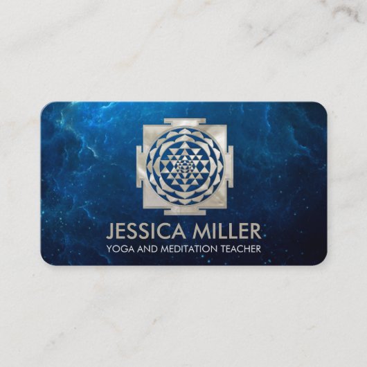 シュリヤントラスリヤントラシュリチャクラ 名刺 (正面)