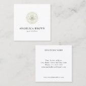 シュリヤントラ名刺 スクエア名刺 (正面/裏面)