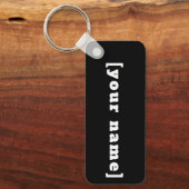 シュリュッセランナーガーシュワルツヴァイスミットディネムナメン キーホルダー (正面)