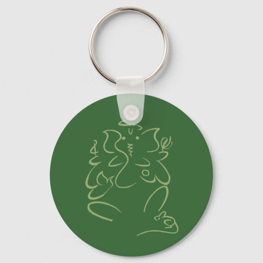 シュリーガネーシュ キーホルダー (正面)