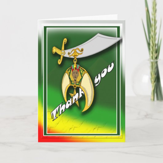 シュリーナーサンキューカード サンキューカード (正面)