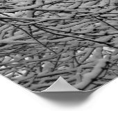 シュリーブポート降雪 ポスター (角)