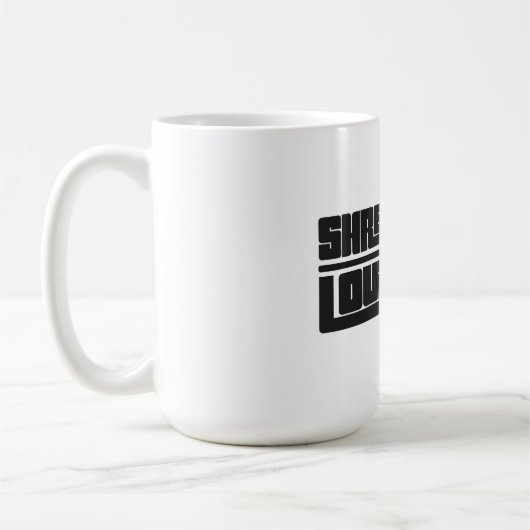シュリーブポート - ルイジアナ州 コーヒーマグカップ (左)