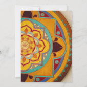 シュリーラシュミプジャフローラ招待状 招待状 (裏面)