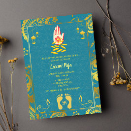 シュリーラシュミプジャフローラ招待状 招待状