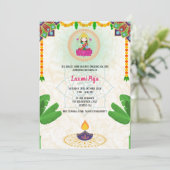 シュリーラシュミプジャフローラ招待状 招待状 (スタンド正面)