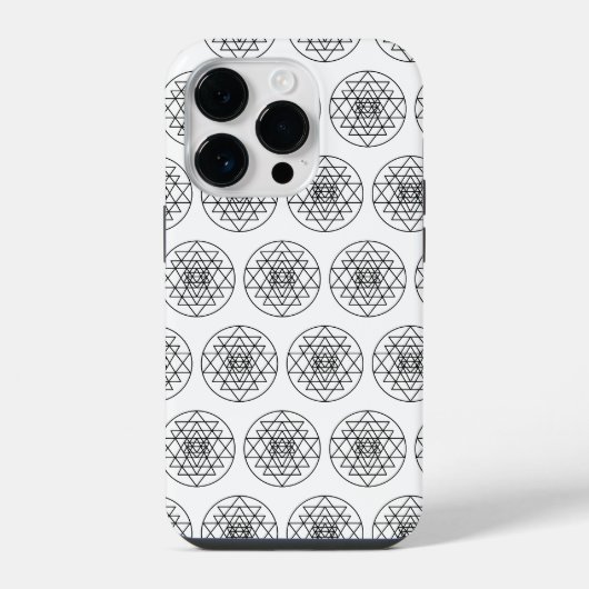 シュリー・ヤントラ iPhoneケース (裏面)