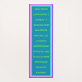 シュリ付きラベンダー ヨガマット (裏面)