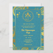 シュリ・サタナラヤンポハ・ヒンドゥー 招待状 (正面)