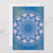 シュリ・サタナラヤンポハ・ヒンドゥー 招待状 (裏面)