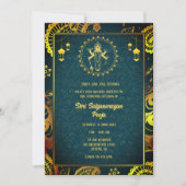 シュリ・サタナラヤンポハ・ヒンドゥー 招待状 (正面)