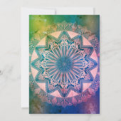 シュリ・サタナラヤンポハ・ヒンドゥー 招待状 (裏面)