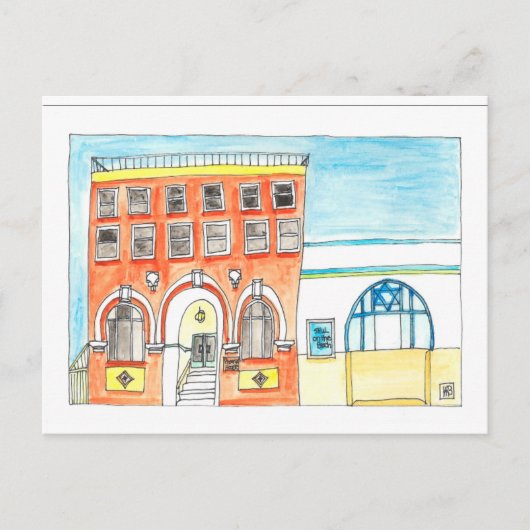 シュルオンビーチ ポストカード (正面)