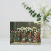 シュルタン・マムードII行列， 1809 ポストカード (スタンド正面)