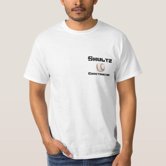 シュルツの建築-価値ワイシャツ Tシャツ (正面)