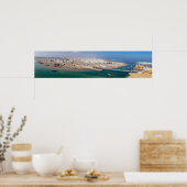 シュルハーバーのパノラマ – オマーン ポスター (キッチン)