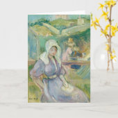 シュルラプラージュアポルトリュー | ベルザモリソト カード (黄色い花)